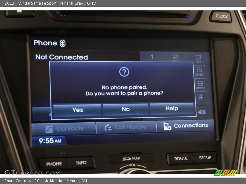 Mineral Gray / Gray 2013 Hyundai Santa Fe Sport