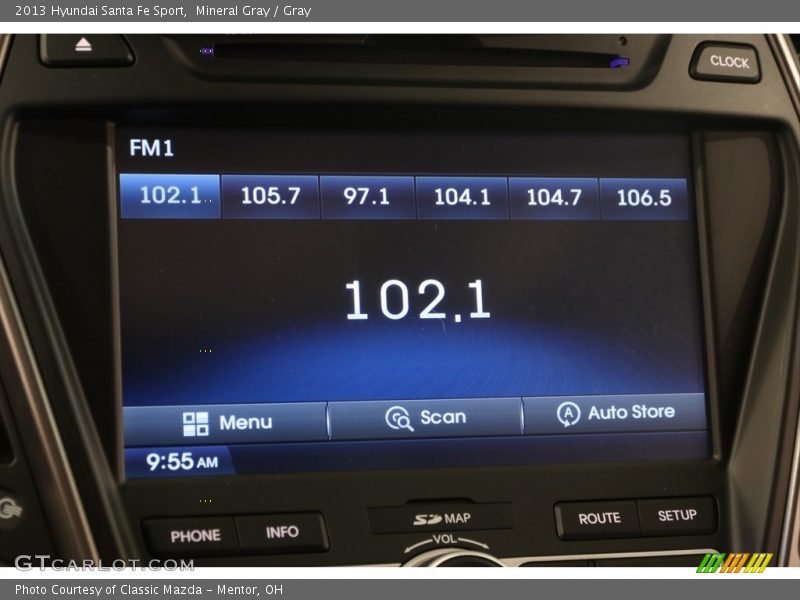 Mineral Gray / Gray 2013 Hyundai Santa Fe Sport