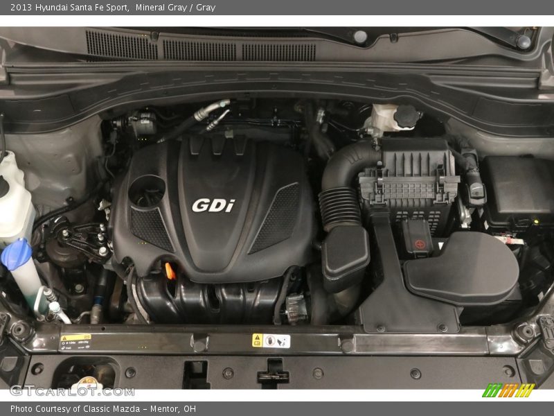 Mineral Gray / Gray 2013 Hyundai Santa Fe Sport