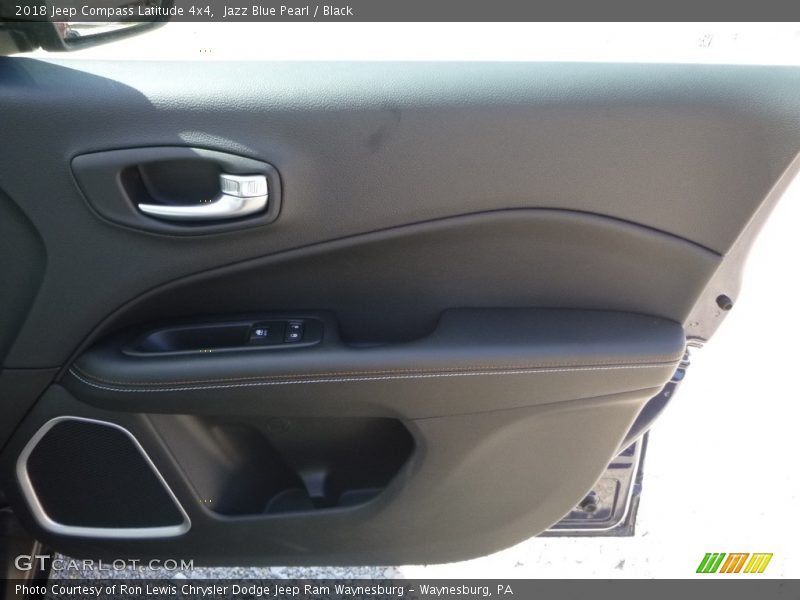 Jazz Blue Pearl / Black 2018 Jeep Compass Latitude 4x4