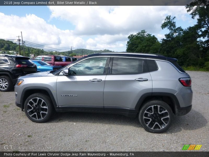 Billet Silver Metallic / Black 2018 Jeep Compass Limited 4x4