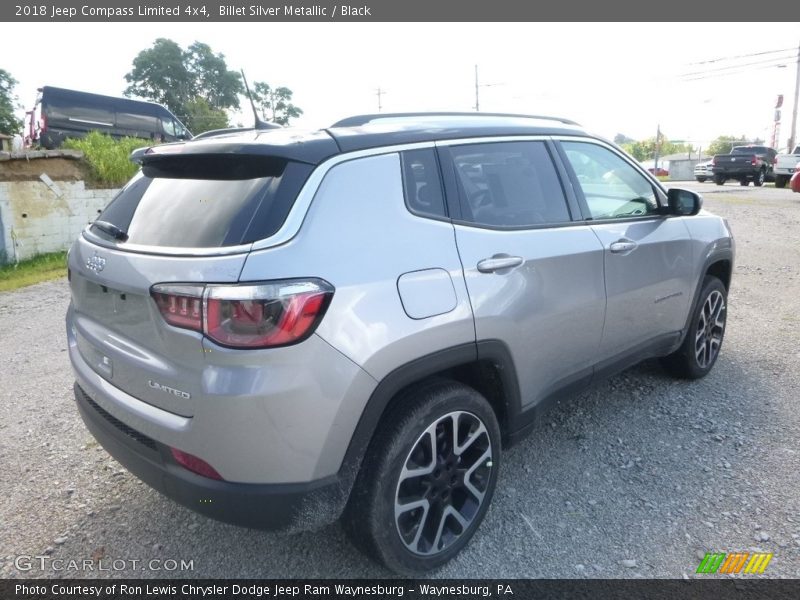Billet Silver Metallic / Black 2018 Jeep Compass Limited 4x4