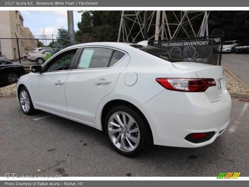 Bellanova White Pearl / Parchment 2017 Acura ILX