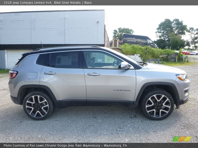 Billet Silver Metallic / Black 2018 Jeep Compass Limited 4x4