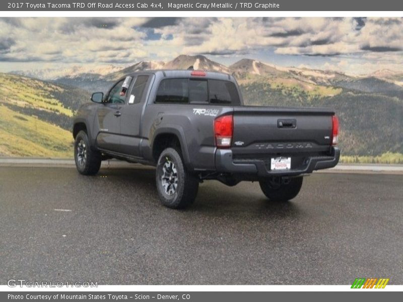 Magnetic Gray Metallic / TRD Graphite 2017 Toyota Tacoma TRD Off Road Access Cab 4x4