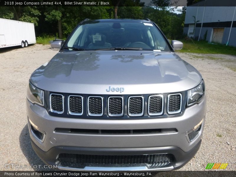 Billet Silver Metallic / Black 2018 Jeep Compass Limited 4x4