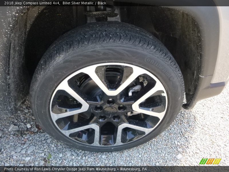 Billet Silver Metallic / Black 2018 Jeep Compass Limited 4x4