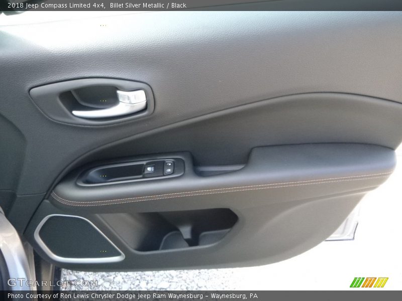 Billet Silver Metallic / Black 2018 Jeep Compass Limited 4x4