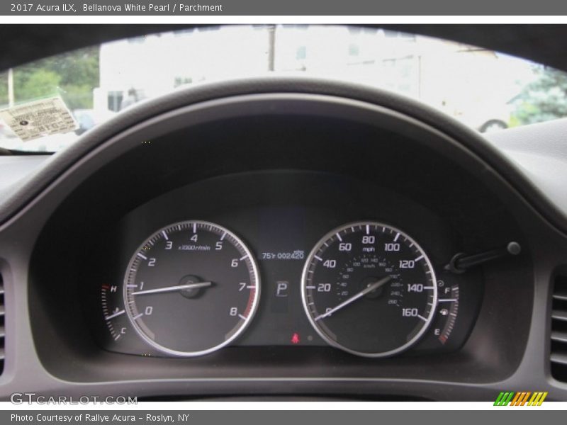 Bellanova White Pearl / Parchment 2017 Acura ILX