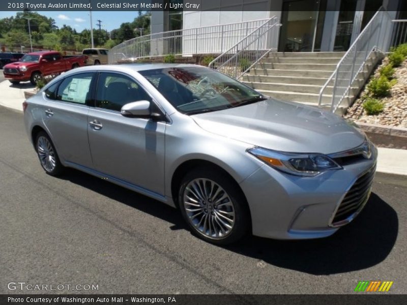 Celestial Silver Metallic / Light Gray 2018 Toyota Avalon Limited