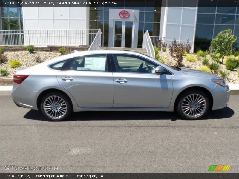 Celestial Silver Metallic / Light Gray 2018 Toyota Avalon Limited