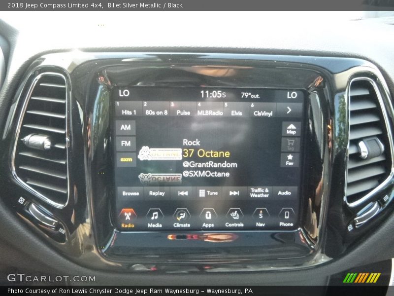 Billet Silver Metallic / Black 2018 Jeep Compass Limited 4x4