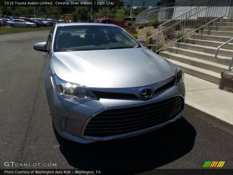 Celestial Silver Metallic / Light Gray 2018 Toyota Avalon Limited