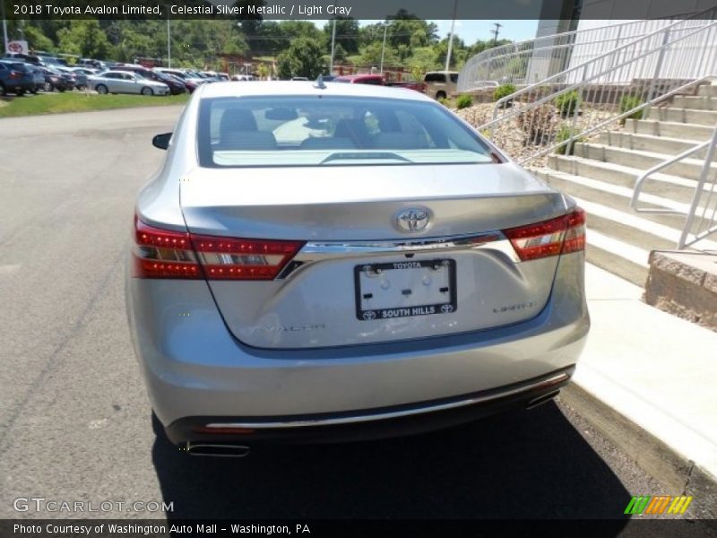 Celestial Silver Metallic / Light Gray 2018 Toyota Avalon Limited