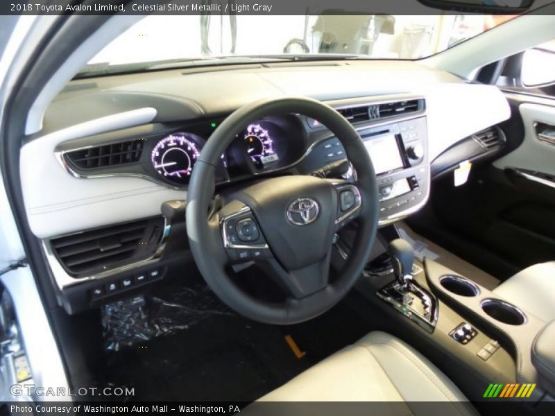 Celestial Silver Metallic / Light Gray 2018 Toyota Avalon Limited