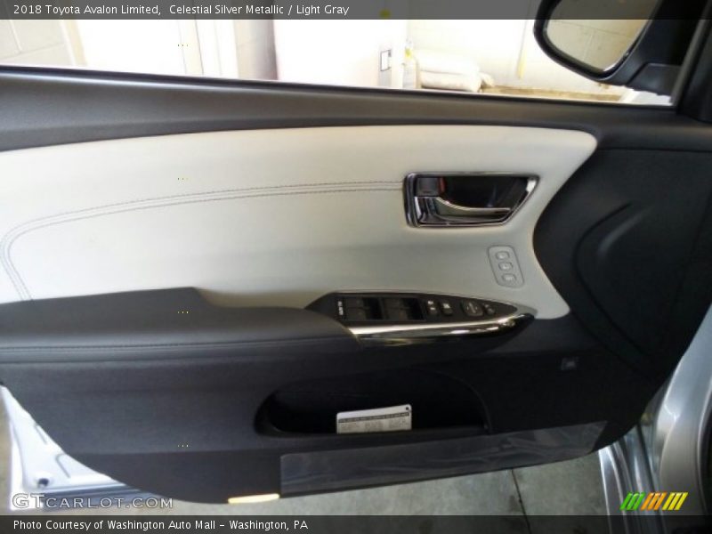 Celestial Silver Metallic / Light Gray 2018 Toyota Avalon Limited