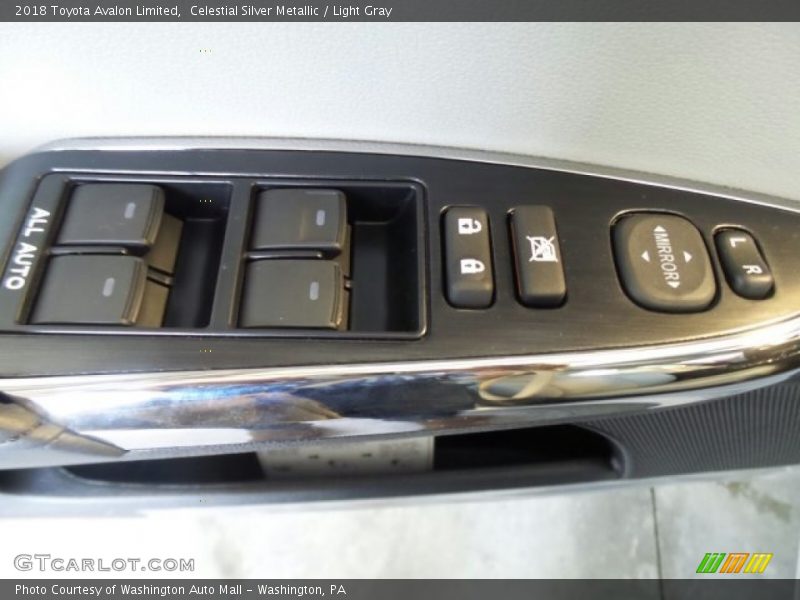 Celestial Silver Metallic / Light Gray 2018 Toyota Avalon Limited