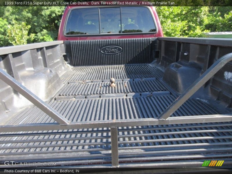 Dark Toreador Red Metallic / Medium Prairie Tan 1999 Ford F350 Super Duty XLT Crew Cab Dually
