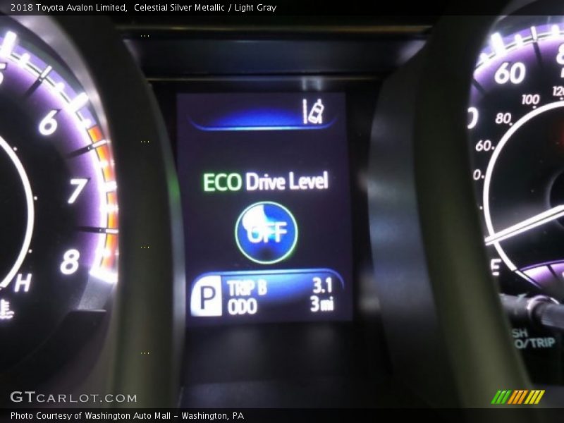 Celestial Silver Metallic / Light Gray 2018 Toyota Avalon Limited