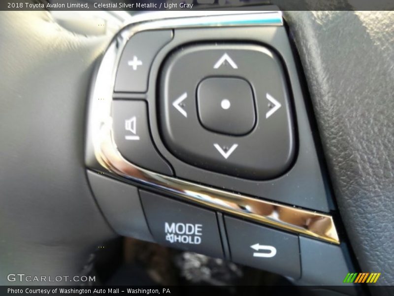 Celestial Silver Metallic / Light Gray 2018 Toyota Avalon Limited