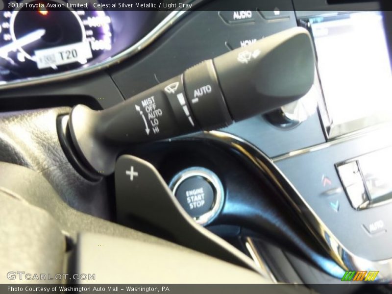 Celestial Silver Metallic / Light Gray 2018 Toyota Avalon Limited
