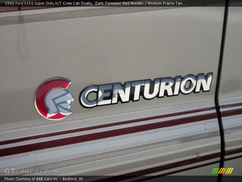 Dark Toreador Red Metallic / Medium Prairie Tan 1999 Ford F350 Super Duty XLT Crew Cab Dually
