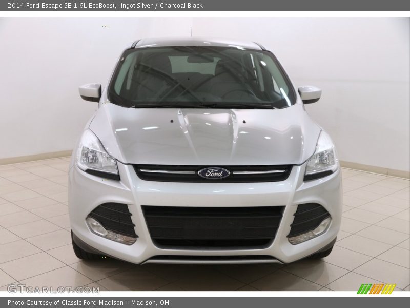 Ingot Silver / Charcoal Black 2014 Ford Escape SE 1.6L EcoBoost