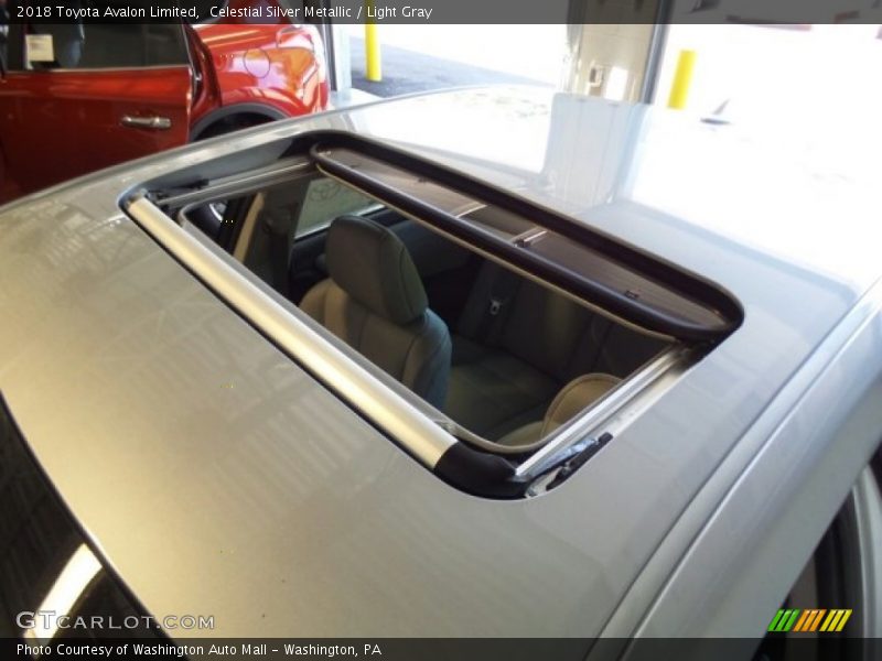 Celestial Silver Metallic / Light Gray 2018 Toyota Avalon Limited