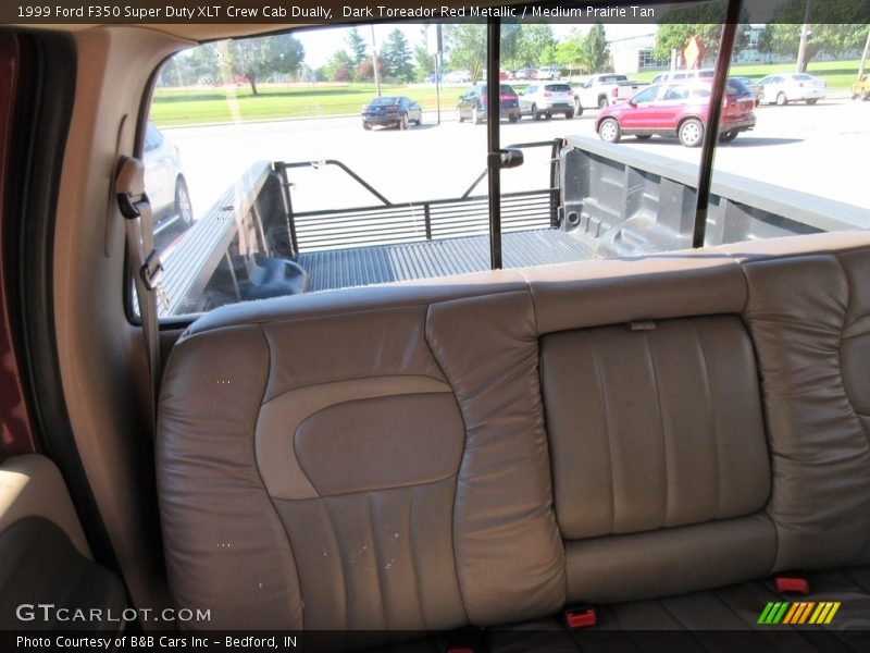 Dark Toreador Red Metallic / Medium Prairie Tan 1999 Ford F350 Super Duty XLT Crew Cab Dually
