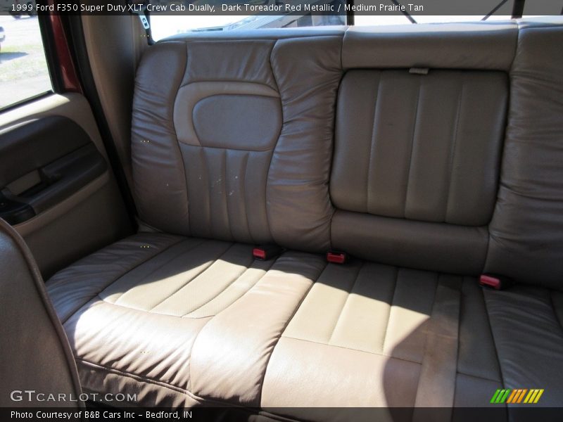 Dark Toreador Red Metallic / Medium Prairie Tan 1999 Ford F350 Super Duty XLT Crew Cab Dually
