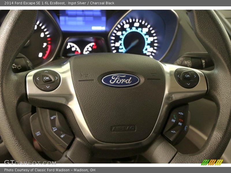 Ingot Silver / Charcoal Black 2014 Ford Escape SE 1.6L EcoBoost