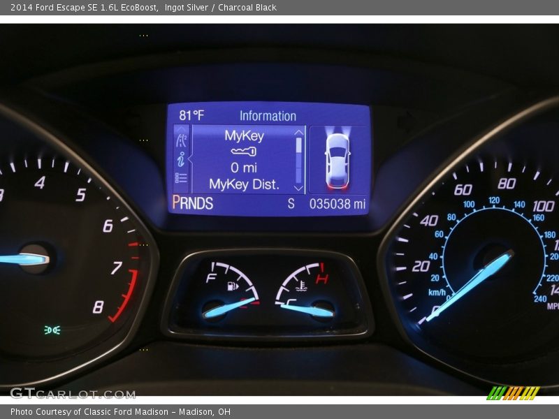 Ingot Silver / Charcoal Black 2014 Ford Escape SE 1.6L EcoBoost