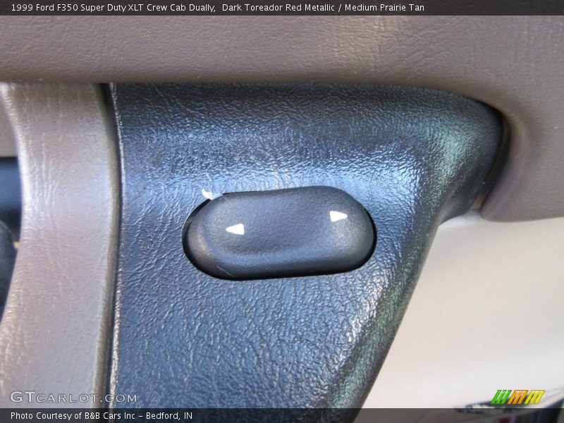 Dark Toreador Red Metallic / Medium Prairie Tan 1999 Ford F350 Super Duty XLT Crew Cab Dually