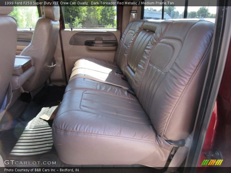 Dark Toreador Red Metallic / Medium Prairie Tan 1999 Ford F350 Super Duty XLT Crew Cab Dually