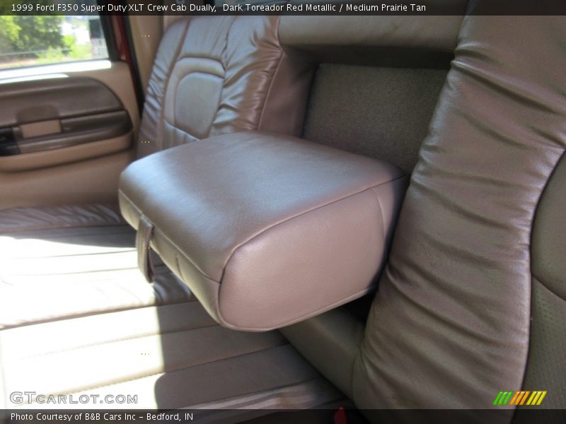 Dark Toreador Red Metallic / Medium Prairie Tan 1999 Ford F350 Super Duty XLT Crew Cab Dually