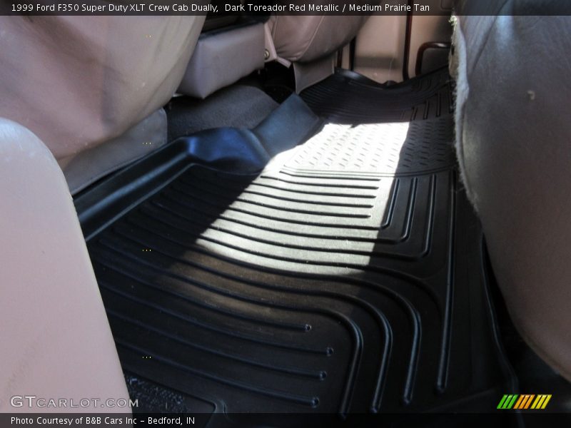 Dark Toreador Red Metallic / Medium Prairie Tan 1999 Ford F350 Super Duty XLT Crew Cab Dually