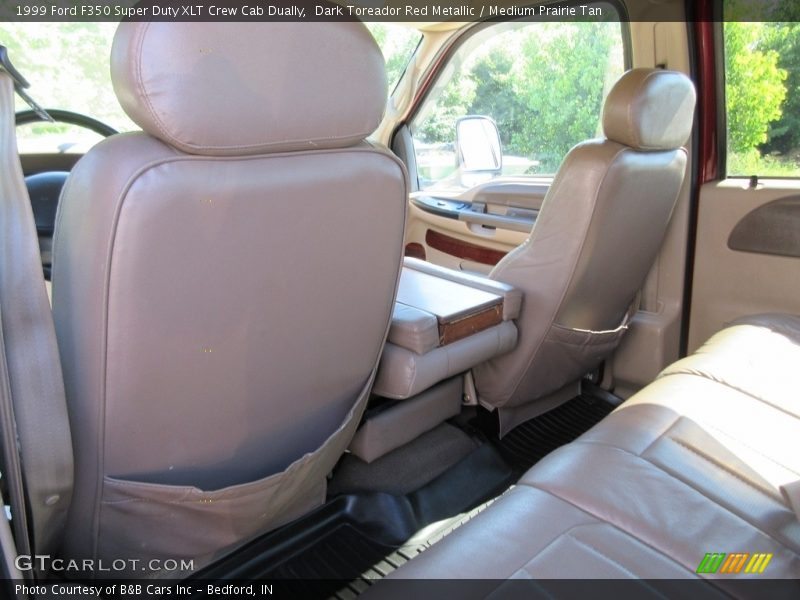 Dark Toreador Red Metallic / Medium Prairie Tan 1999 Ford F350 Super Duty XLT Crew Cab Dually