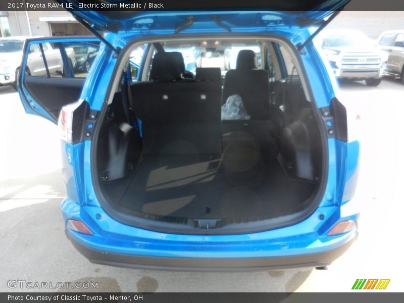 Electric Storm Metallic / Black 2017 Toyota RAV4 LE