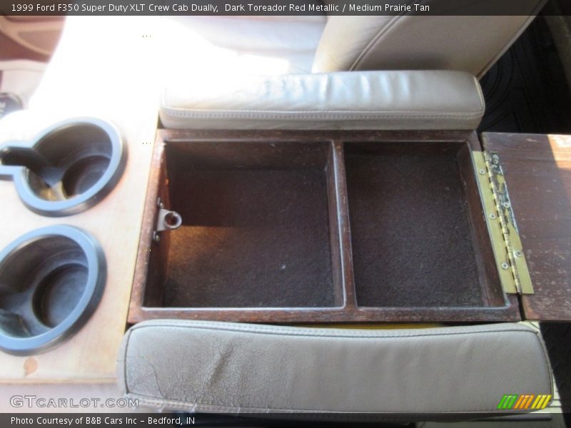 Dark Toreador Red Metallic / Medium Prairie Tan 1999 Ford F350 Super Duty XLT Crew Cab Dually