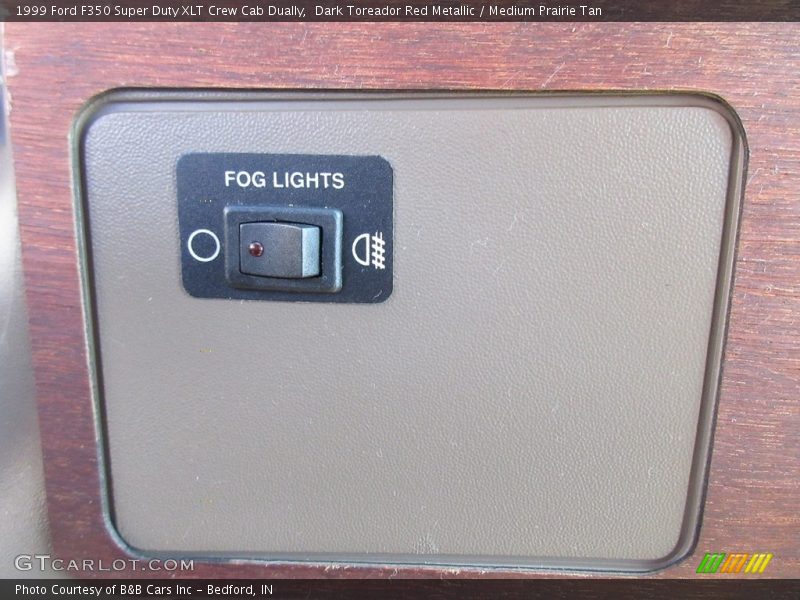 Dark Toreador Red Metallic / Medium Prairie Tan 1999 Ford F350 Super Duty XLT Crew Cab Dually