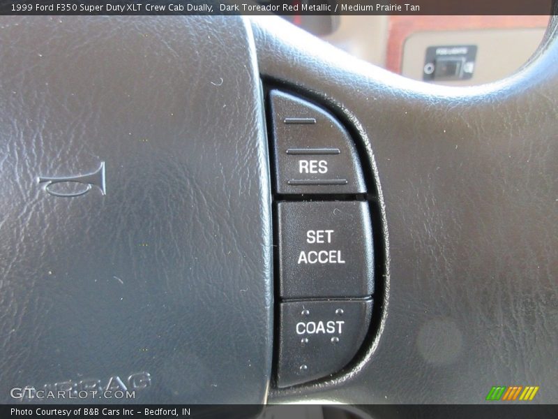 Dark Toreador Red Metallic / Medium Prairie Tan 1999 Ford F350 Super Duty XLT Crew Cab Dually