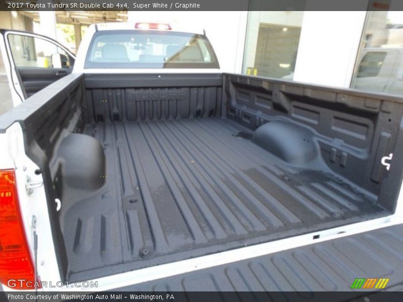 Super White / Graphite 2017 Toyota Tundra SR Double Cab 4x4