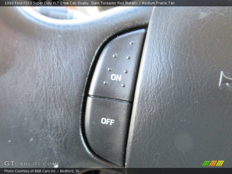 Dark Toreador Red Metallic / Medium Prairie Tan 1999 Ford F350 Super Duty XLT Crew Cab Dually