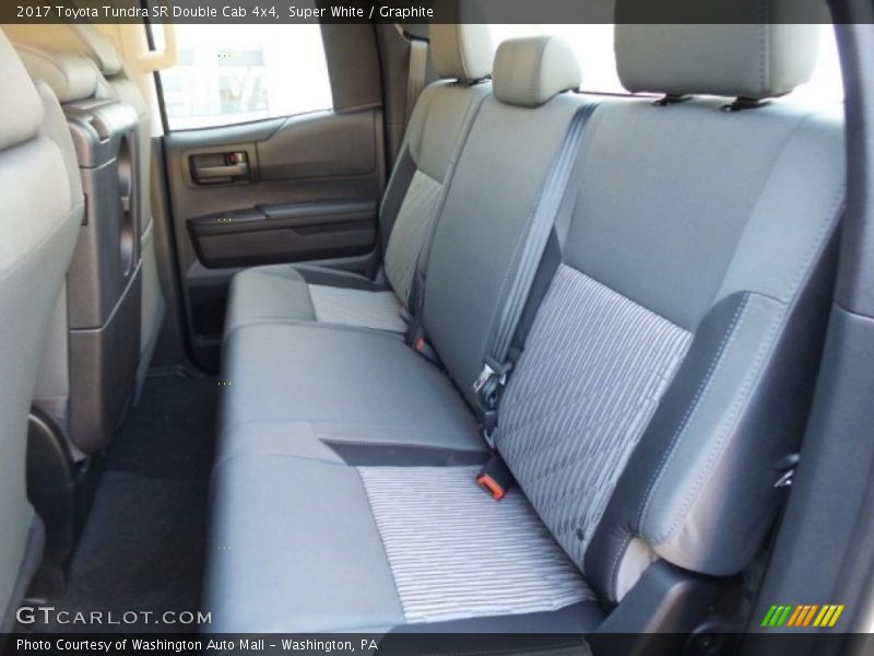 Super White / Graphite 2017 Toyota Tundra SR Double Cab 4x4