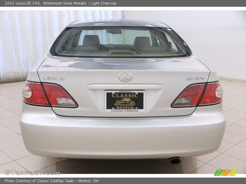 Millennium Silver Metallic / Light Charcoal 2003 Lexus ES 300