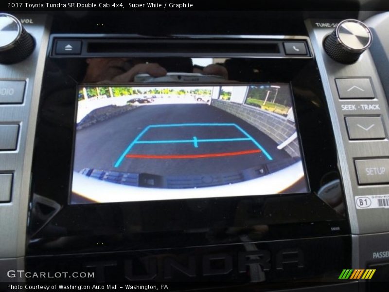 Super White / Graphite 2017 Toyota Tundra SR Double Cab 4x4