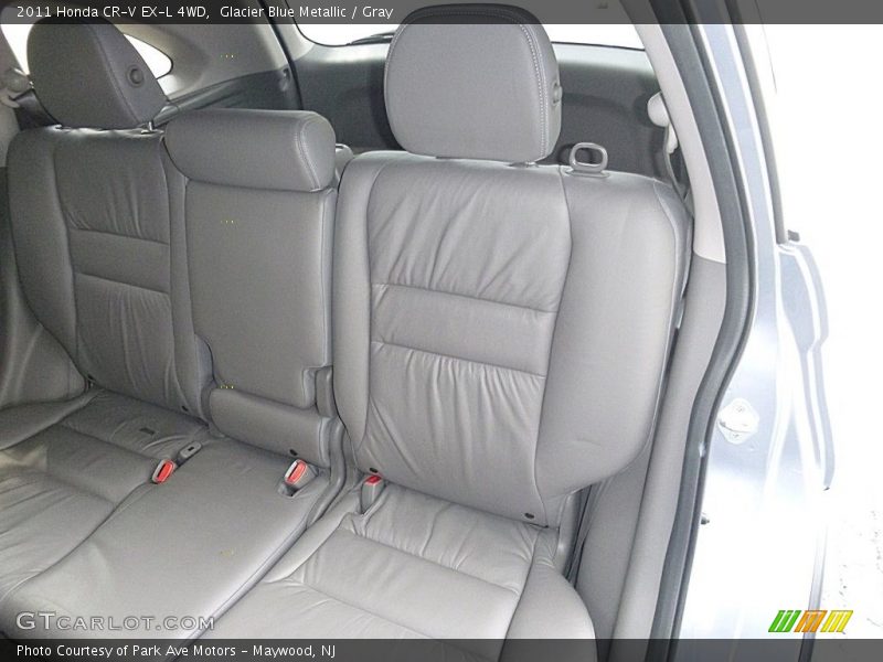 Glacier Blue Metallic / Gray 2011 Honda CR-V EX-L 4WD