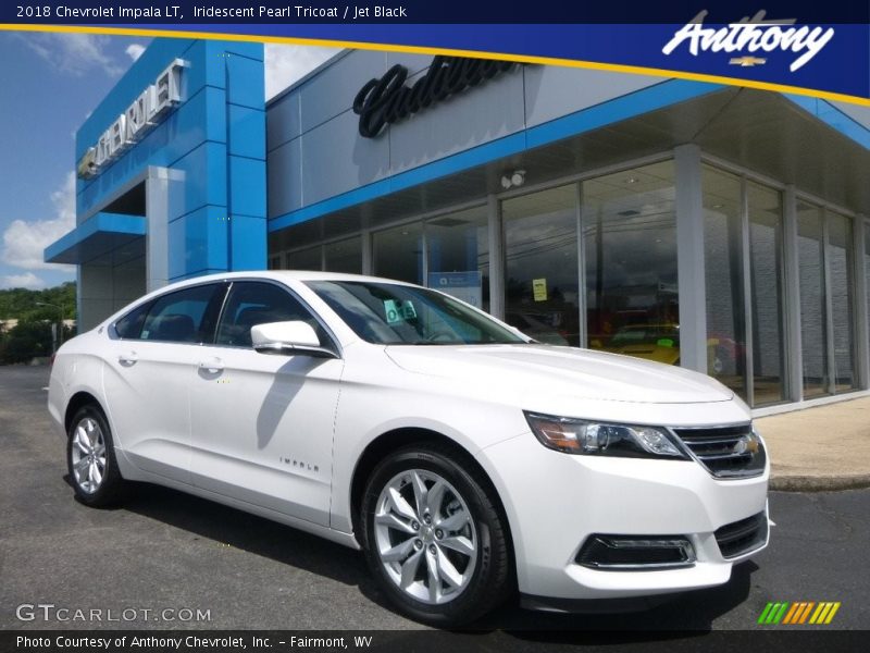 Iridescent Pearl Tricoat / Jet Black 2018 Chevrolet Impala LT