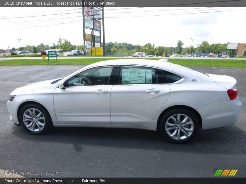 Iridescent Pearl Tricoat / Jet Black 2018 Chevrolet Impala LT