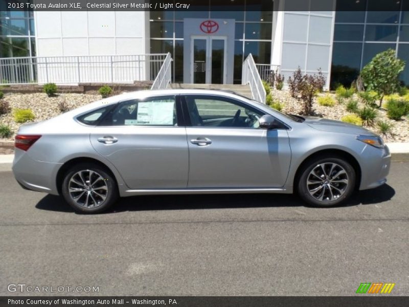Celestial Silver Metallic / Light Gray 2018 Toyota Avalon XLE